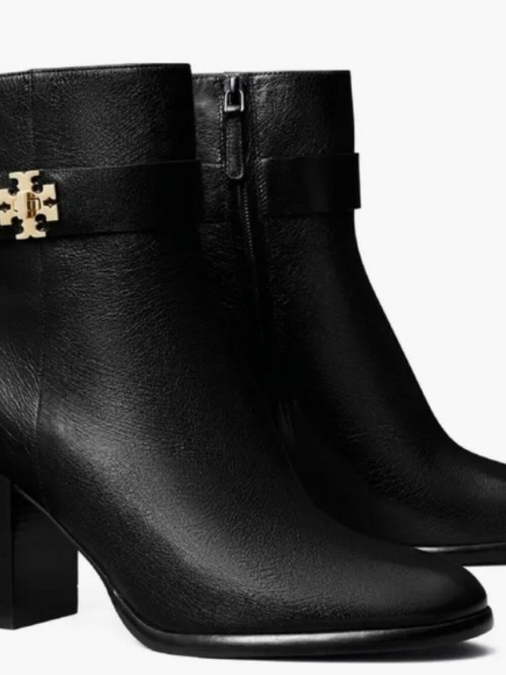 Tory Burch T Lock Heeled Ankle Booties
